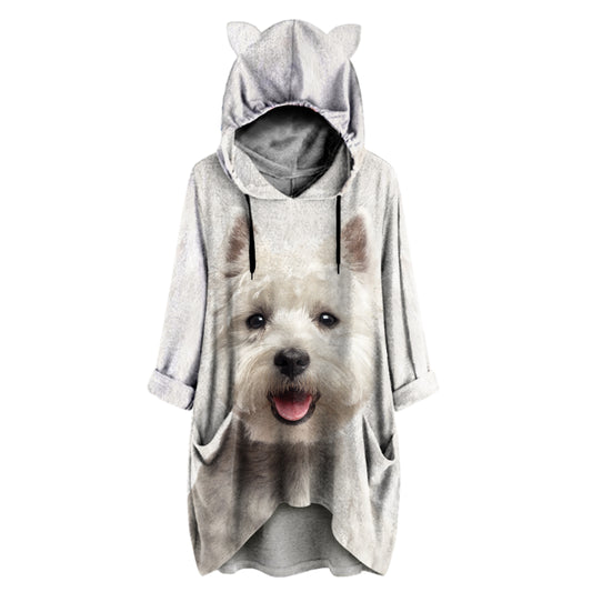 West Highland White Terrier Mom - Hoodie With Ears V1