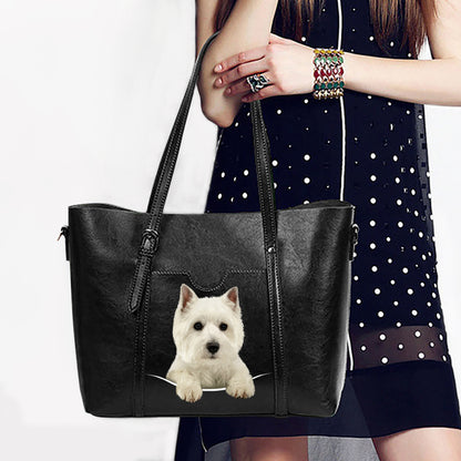 West Highland White Terrier Unique Handbag V1