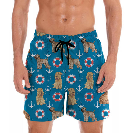 Wheaten Terrier - Hawaiian Shorts V1
