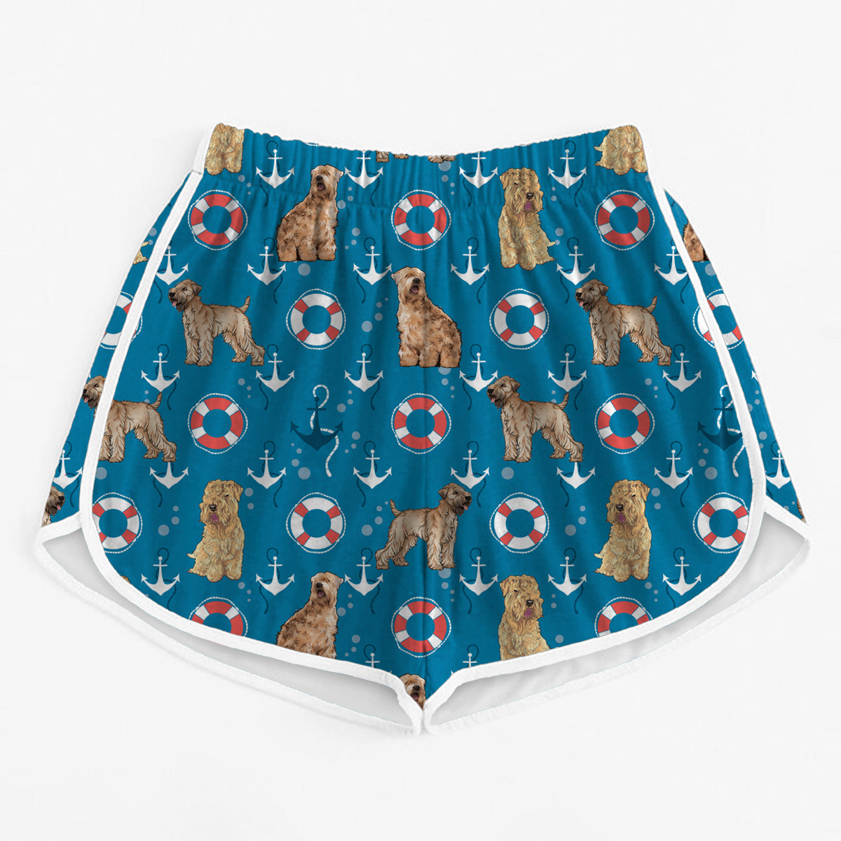 Wheaten Terrier - Short de course coloré pour femmes V1