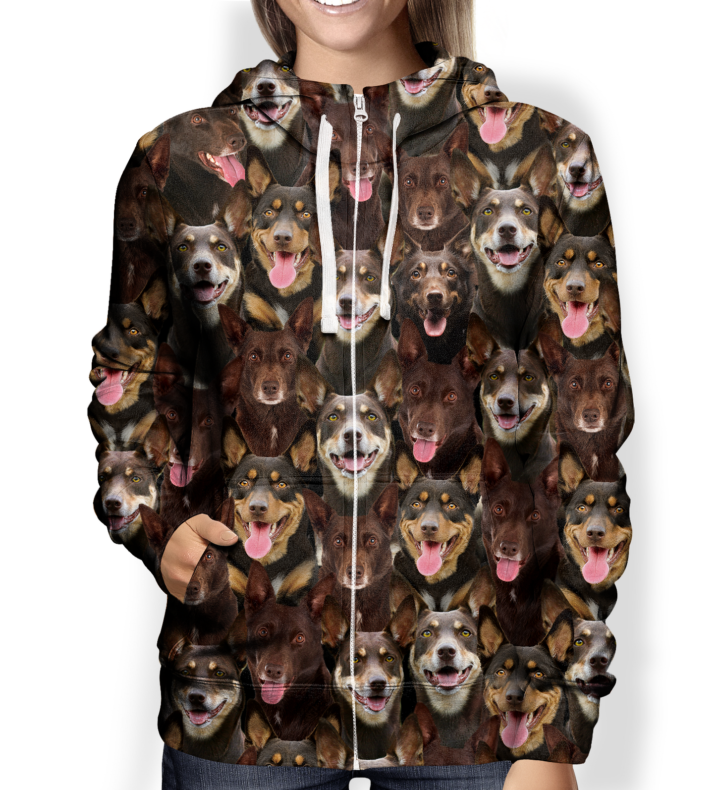 Sie werden einen Haufen australischer Kelpies haben - Hoodie V1