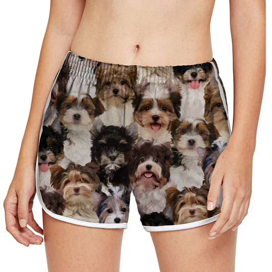 You Will Have A Bunch Of Biewer Terriers - Women's Running Shorts V1