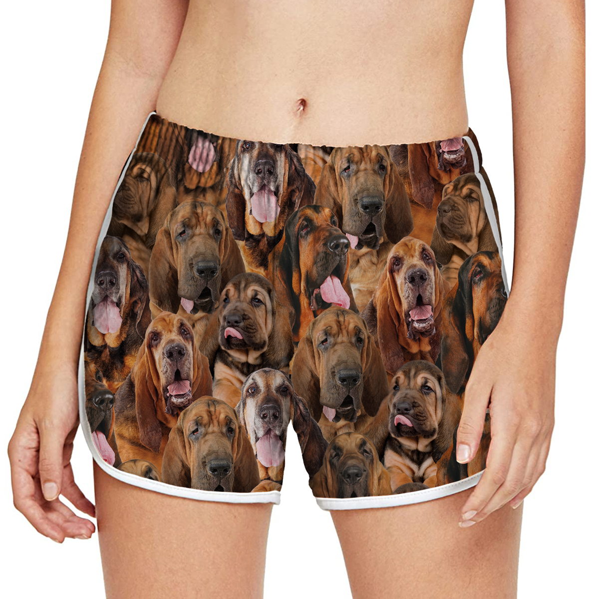 You Will Have A Bunch Of Bloodhounds - Women's Running Shorts V1