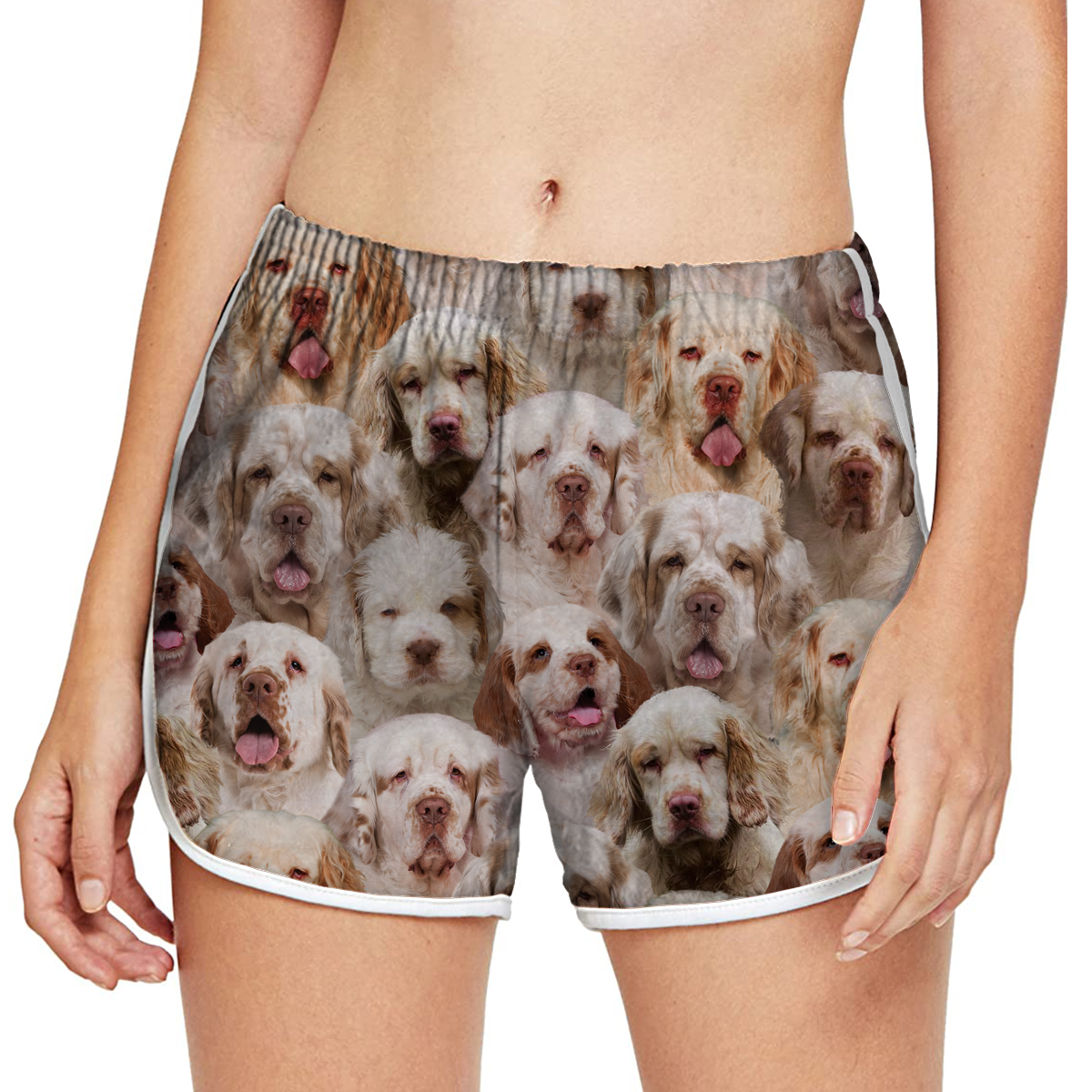 You Will Have A Bunch Of Clumber Spaniels - Women's Running Shorts V1