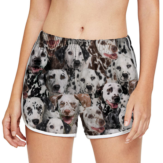 You Will Have A Bunch Of Dalmatians - Women's Running Shorts V1