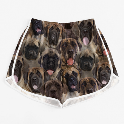 You Will Have A Bunch Of English Mastiffs - Women's Running Shorts V1