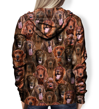 You Will Have A Bunch Of Irish Setters - Hoodie V1