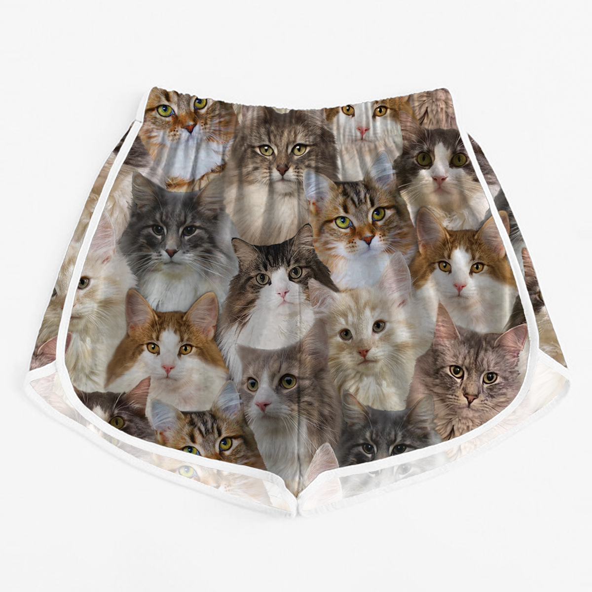 You Will Have A Bunch Of Norwegian Forest Cats - Women's Running Shorts V1