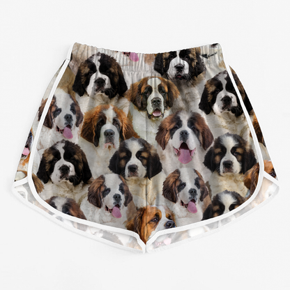 You Will Have A Bunch Of St. Bernards - Women's Running Shorts V1