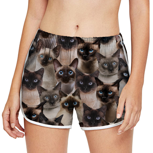 You Will Have A Bunch Of Siamese Cats - Women's Running Shorts V1