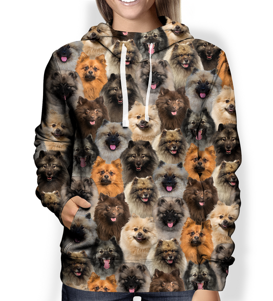 You Will Have A Bunch Of Keeshonds - Hoodie V1