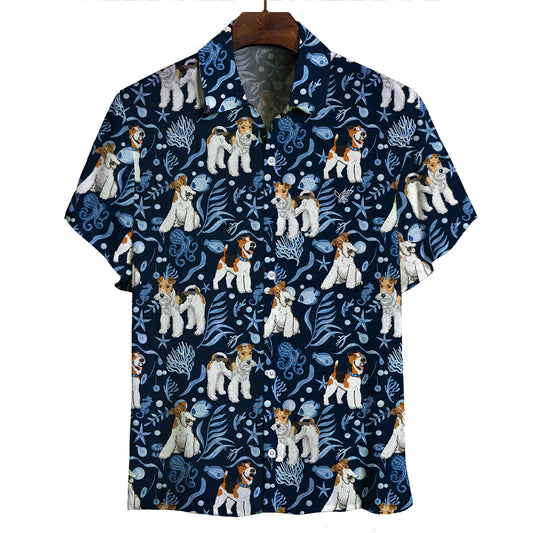 Wire Fox Terrier - Hawaiian Shirt V3