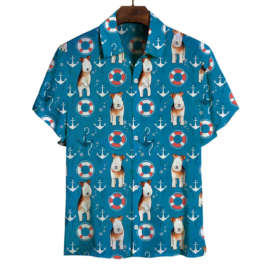 Wire Fox Terrier - Hawaiian Shirt V1