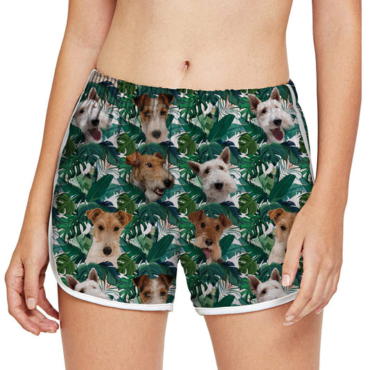 Wire Fox Terrier - Colorful Women's Running Shorts V2