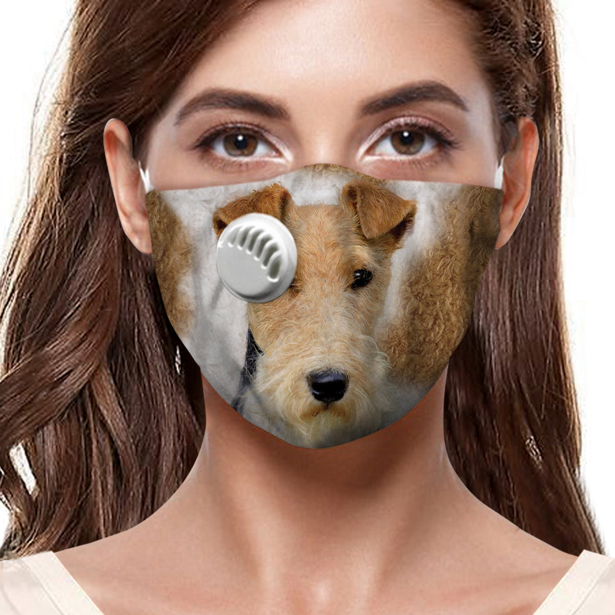 Masque F Fox Terrier filaire V1