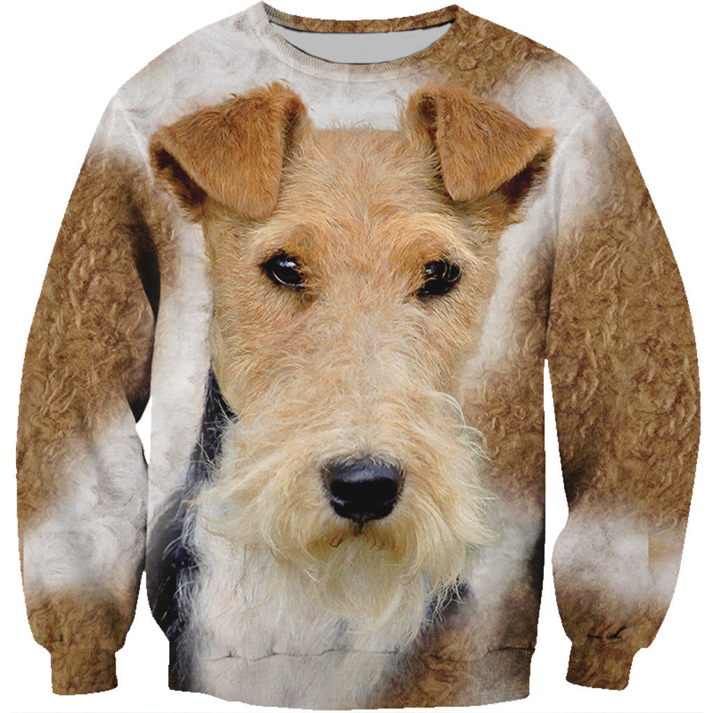 Sweat-shirt Wire Fox Terrier V2