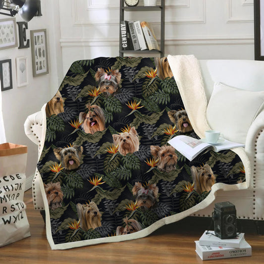 Yorkshire Terrier - Colorful Blanket V1