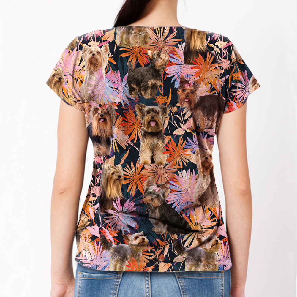 Yorkshire Terrier - Hawaiian T-Shirt V1