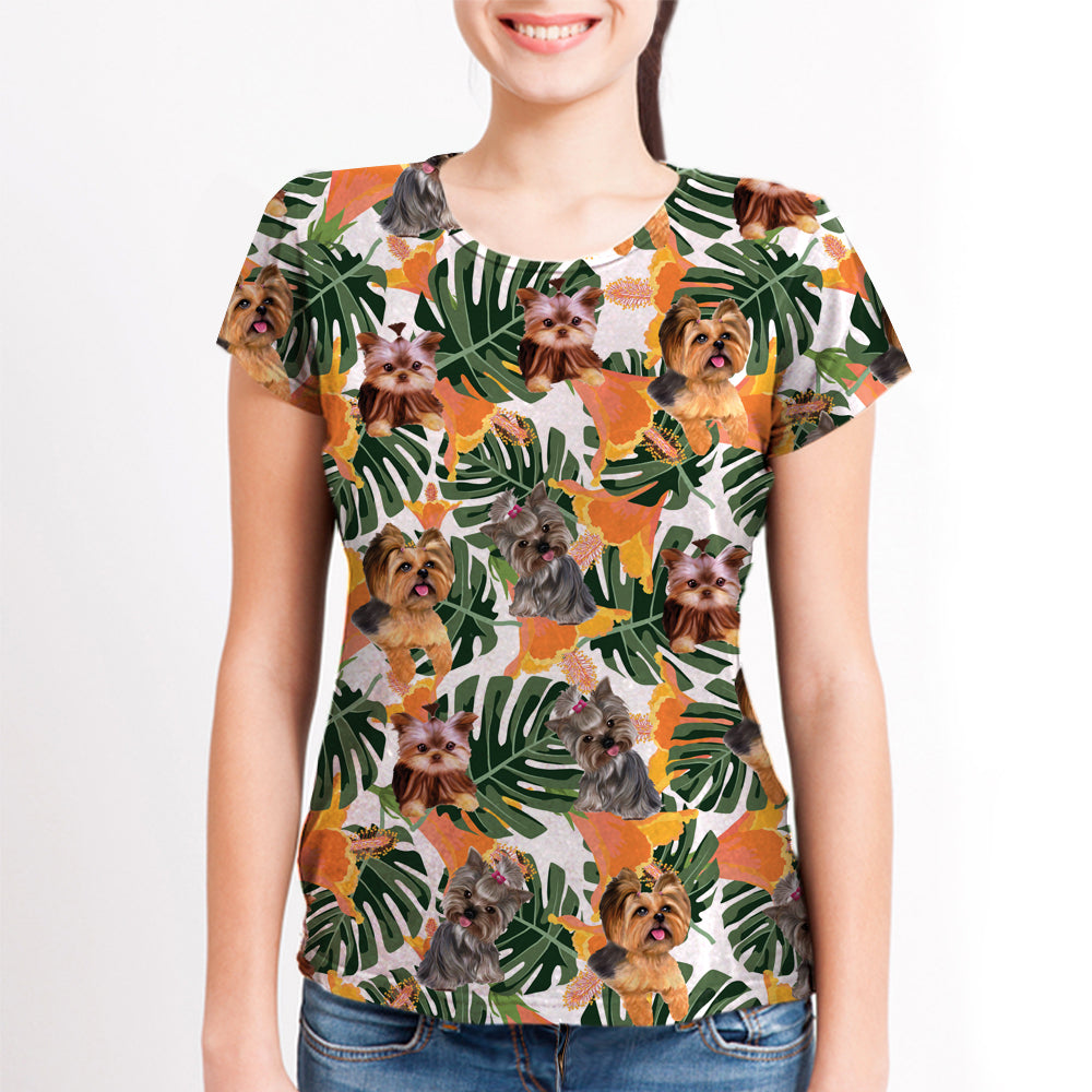 Yorkshire Terrier - Hawaiian T-Shirt V2