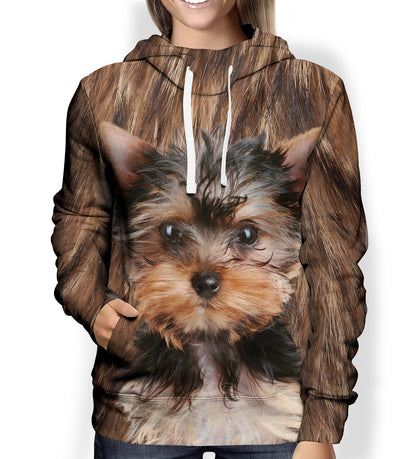 Sweat à capuche Yorkshire Terrier - All Over V2