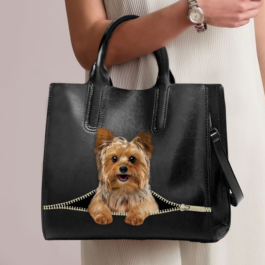 Yorkshire Terrier Luxury Handbag V2