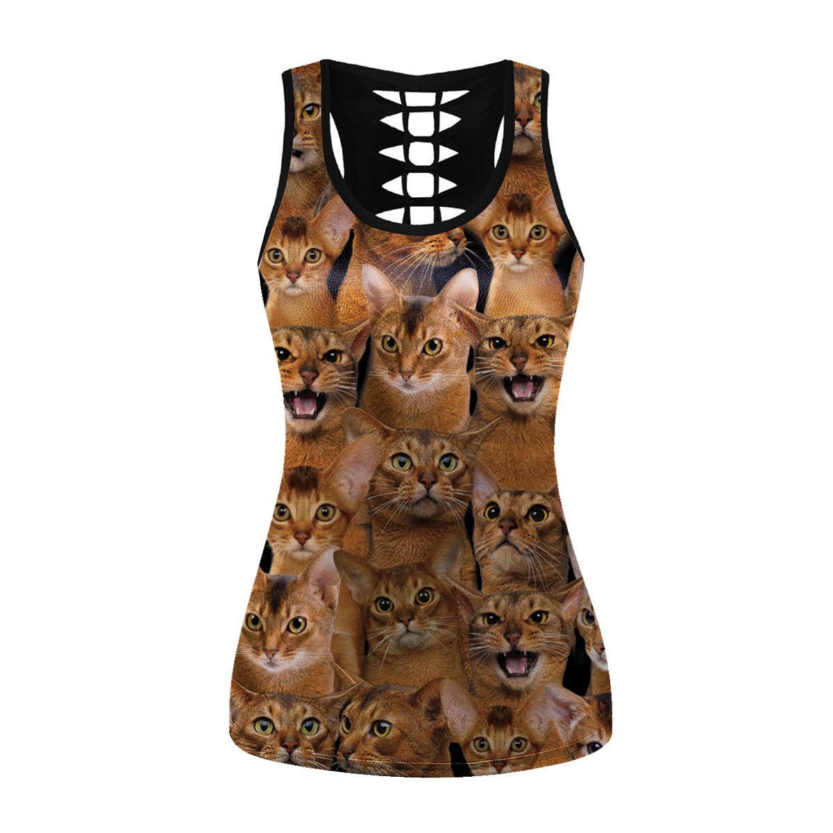 You Will Have A Bunch Of Abyssinian Cats - Hollow Tank Top V1