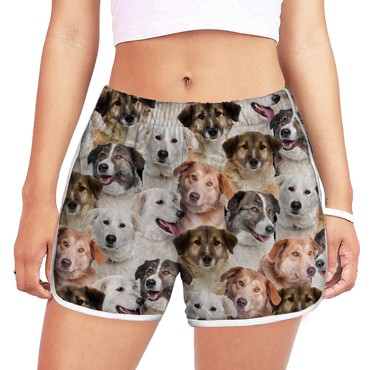 Vous aurez un tas d'aides - Short de course pour femme V1