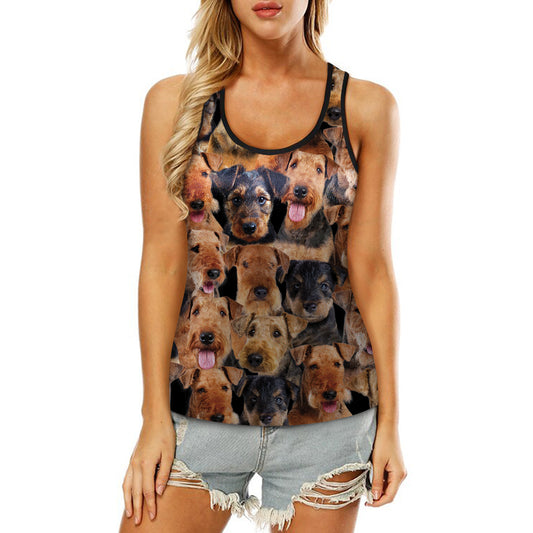 You Will Have A Bunch Of Airedale Terriers - Hollow Tank Top V1