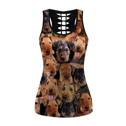 You Will Have A Bunch Of Airedale Terriers - Hollow Tank Top V1