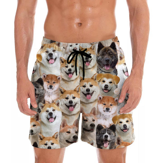 You Will Have A Bunch Of Akita Inus - Shorts V1