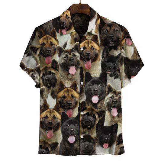 You Will Have A Bunch Of American Akitas - Shirt V1