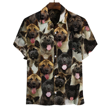 Sie werden einen Haufen amerikanischer Akitas haben - Shirt V1