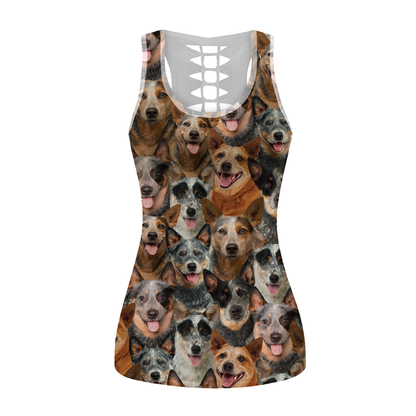You Will Have A Bunch Of Australian Cattles - Hollow Tank Top V1