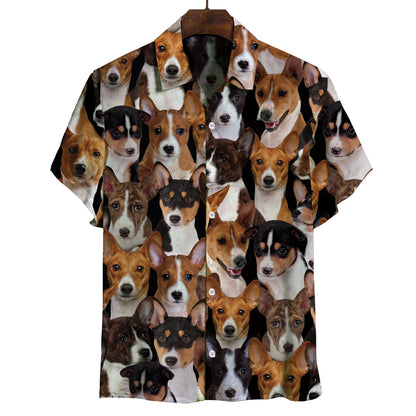 Vous aurez un tas de Basenjis - Chemise V1