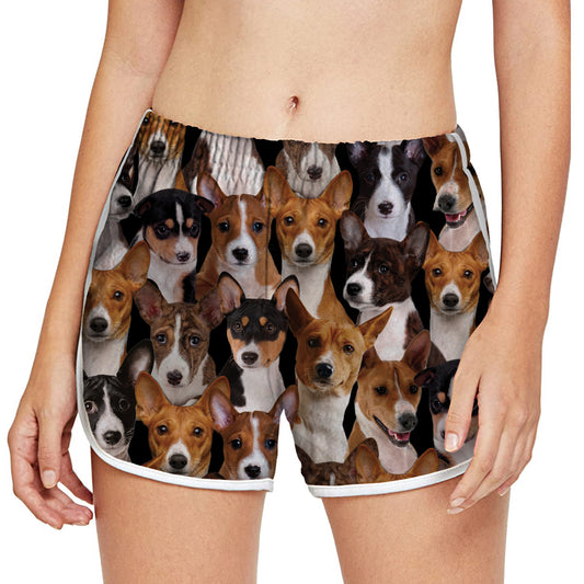 You Will Have A Bunch Of Basenjis - Women's Running Shorts V1