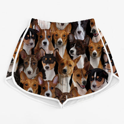 You Will Have A Bunch Of Basenjis - Women's Running Shorts V1