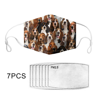 You Will Have A Bunch Of Basset Hounds F-Mask