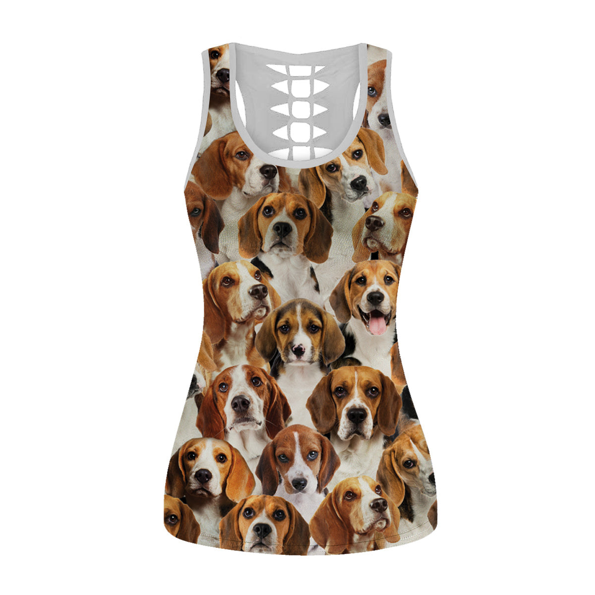 You Will Have A Bunch Of Beagles - Hollow Tank Top V1