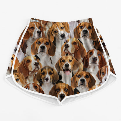 You Will Have A Bunch Of Beagles - Women's Running Shorts V1