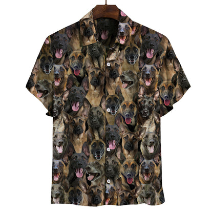 Vous aurez une bande de Malinois belges - Chemise V1