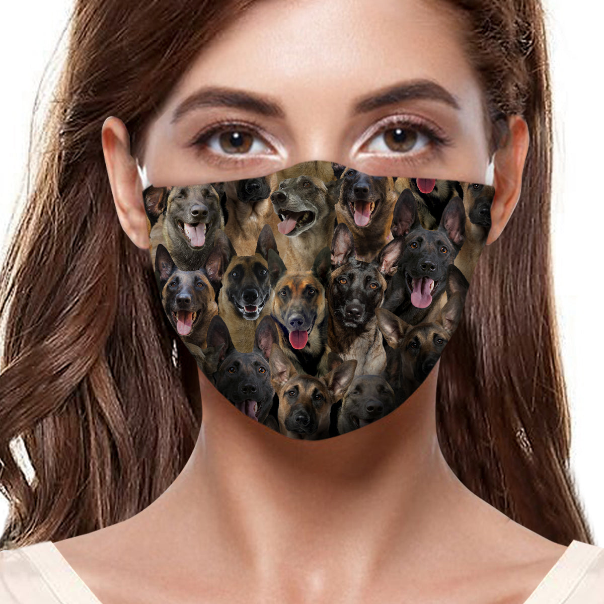 Sie werden einen Haufen belgischer Malinois-F-Masken haben