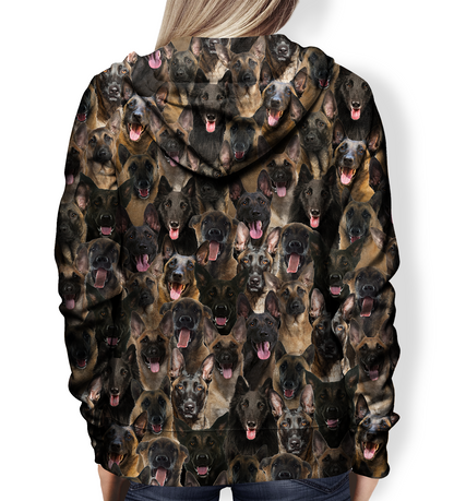 You Will Have A Bunch Of Belgian Shepherds - Hoodie V1