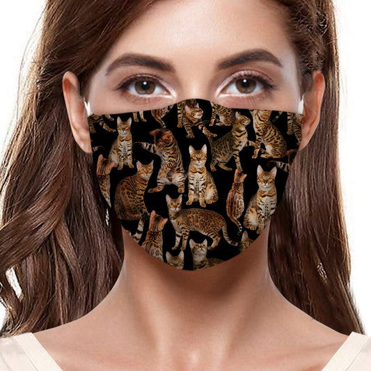 You Will Have A Bunch Of Bengal Cats F-Mask