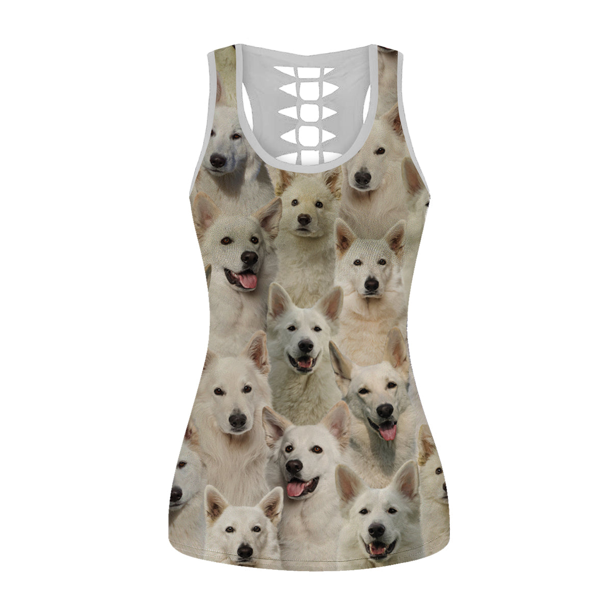 You Will Have A Bunch Of Berger Blanc Suisses - Hollow Tank Top V1