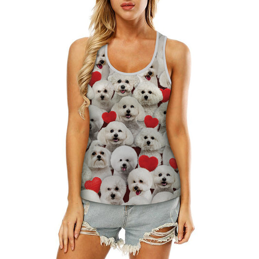 You Will Have A Bunch Of Bichon Frises - Hollow Tank Top V1