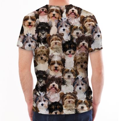 Vous aurez une bande de Biewer Terriers - T-Shirt V1
