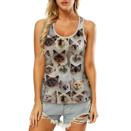 You Will Have A Bunch Of Birman Cats - Hollow Tank Top V1