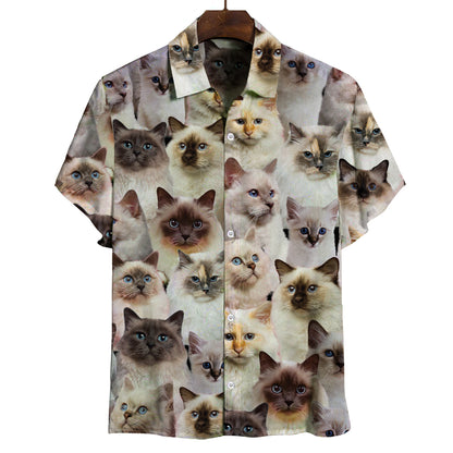 Sie werden einen Haufen Birma-Katzen haben - Shirt V1