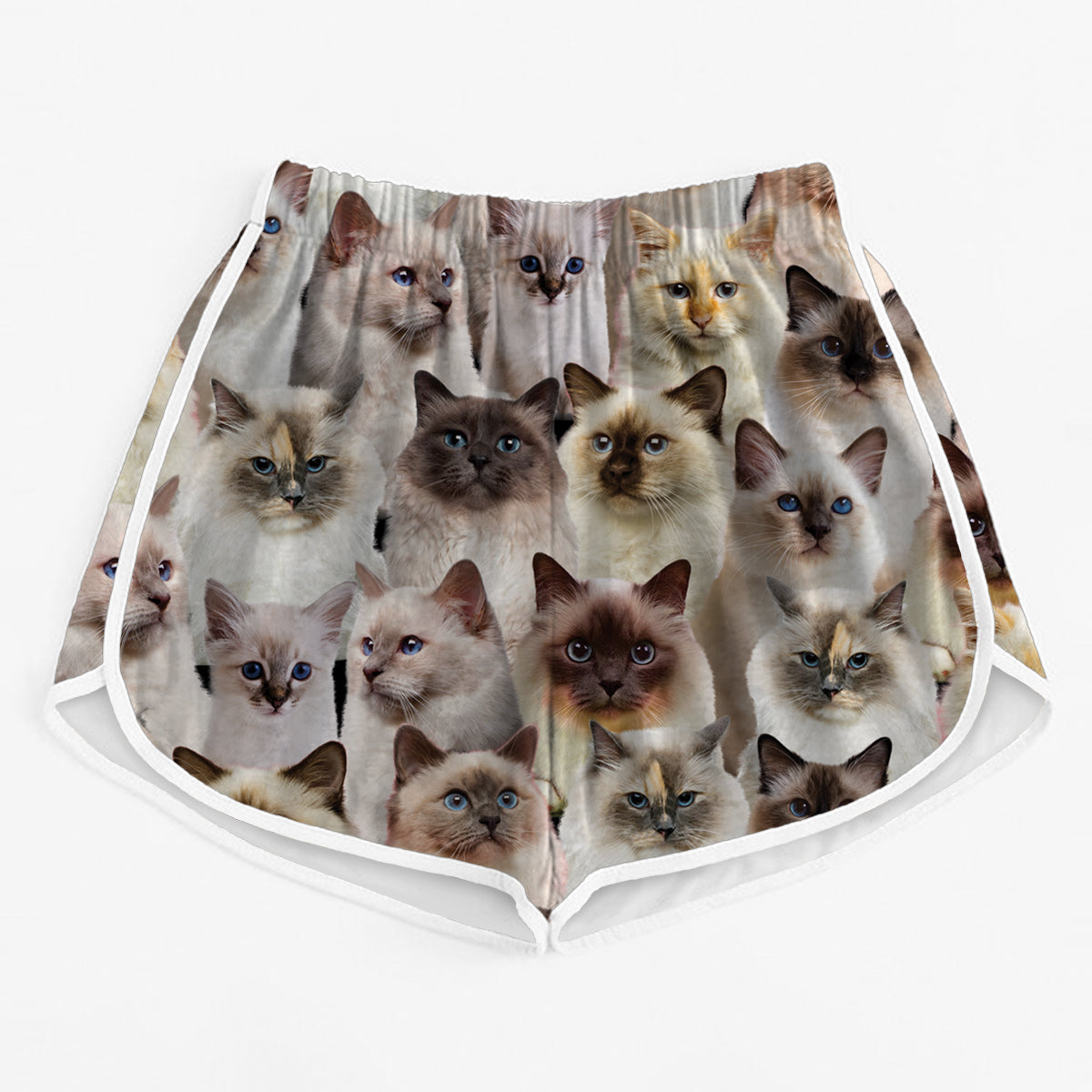 You Will Have A Bunch Of Birman Cats - Women's Running Shorts V1