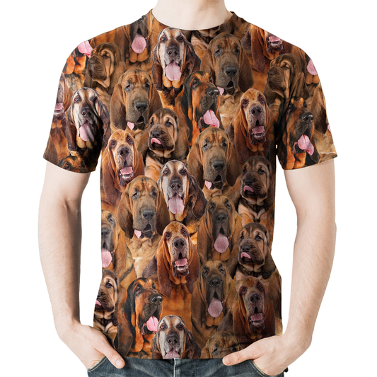 Du wirst einen Haufen Bluthunde haben - T-Shirt V1
